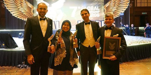 CEO Elcorps dan Elcorps Memperoleh Global Leadership Award 2017 dari Majalah The Leaders International dan NGO American Leadership Development Association