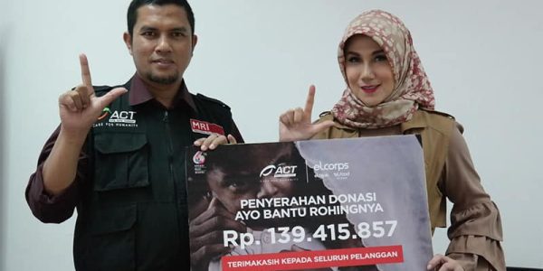 Donasi Sebesar Rp154 Juta Diberikan Elcorps untuk Pembangunan Shelter dan Sekolah Bagi Muslim Rohingya