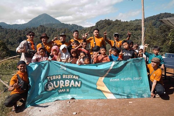 Tebar Berkah di Momen Idul Adha, Elfoundation Salurkan Qurban Hingga ke Pelosok Jawa Barat
